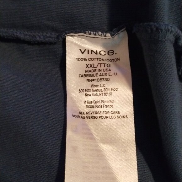 Vince Men's Polo Shirt Sz XXL Cotton Short Sleeve Golf - Picture 5 of 5